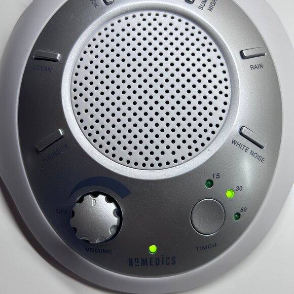HOMEDICS 100903 White Noise Spa Sound Machine w\ 6 sounds **USED** - Picture 4 of 5